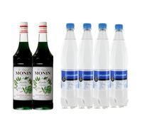 Lot sirop & limonade : Sirop - Menthe (2x1L)- Limonade Gilbert (4x1L)