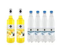 Lot Sirop Rioba & limonade: Sirop Rioba Citron (2x1L) - Limonade Rioba (4x1L)