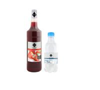 Lot Sirop Rioba & limonade: Sirop Rioba Fraise 1L - Limonade Rioba (24x33cl)