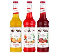 Lot sirops oranges - Orange, Orange spritz, Orange sanguine - 3x70cL