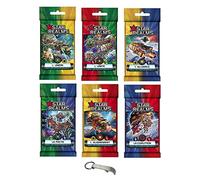Lot Star Realms Version Française Pack Commandement : L'Union + L'Unité + L'Alliance + Le Pacte + L'Alignement + La Coalition + 1 Décapsuleur Blumie (Commandement)
