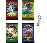 Lot Star Realms Version Française Pack United : Assaut + Commandement + Missions + Héros + 1 Décapsuleur Blumie (United)