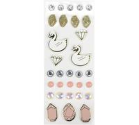 Lot Stickers Cygne 31 Pieces 25