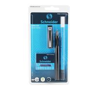 Lot Stylo Plume + Effaceur + Cartouches - Schneider