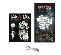 Lot Takattak Classique + Trash Version Française + 1 Decap Blumie (Takattak + Trash, Harcèlement)