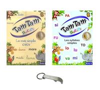 Lot Tam Tam Mots Simple + Syllabes + 1 Decap Blumie (Mots + Syll Simple)