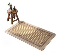 Lot Tapis de Douche 40x60 cm Non Glissant - Absorption Eau Immédiate pour Sol Humide - Design Décoratif Couleur Wenge(C)