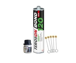 LOT TEROSON COLLE À PARE-BRISE BOND 120 + PRIMAIRE BOND 8519 + TAMPON