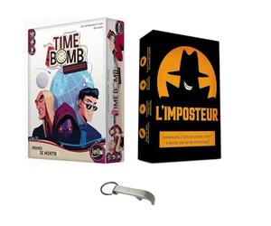 Lot Time Bomb Undercover Version Française + L’Imposteur + 1 Decap Blumie (Undercover + Imposteur)