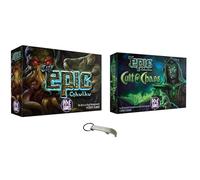 Lot Tiny Epic Cthulhu + Extension Cult of Chaos Version Française + 1 Decap Blumie