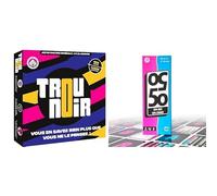 Lot Trou Noir et 50/50 - Jeux de Societe - Jeux d'ambiance et de Stratégie - Quiz Culture Générale Entre Amis ou en Famille - Jeu de Société Adulte - A partir de 2 Joueurs