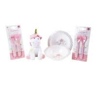Fun House 006319 Licorne lot Vaisselle pour Enfant
