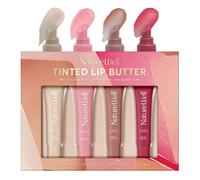 Lot varié de beurres pour les lèvres colorés, baumes hydratants de couleur Shear & Subtle, parfum vanille, léger et non gras, avec vitamine E, beurre de karité et murumuru, 0,50 oz