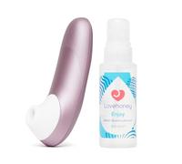 Lot Womanizer Pro Suceur de clitoris & Lubrifiant Enjoy