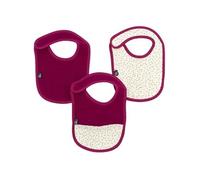 Lot x3 bavoirs - - 6-12 mois - Gaze de coton - Grenadine