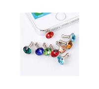 Lot x5 Cache Prise Jack Diamant pour NOKIA 9 Smartphone Tablette Anti Poussiere 3.5 Bijou Bouchon Universel