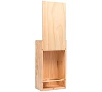 Lotdevin Caisse en Bois Range Bouteille Champagne Mabouteille.fr® - Coffret pour Conservation & Présentation [Sac Inclus] (2 Bouteilles)