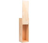 Lotdevin Caisse en Bois Range Bouteille Mabouteille.fr® - Coffret Champagne Parfait pour Conservation & Présentation [Sac Inclus] (1 Bouteille Magnum)