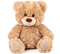 LotFancy 30cm Ours en Peluche Doudou Nounours Peluche Doux Mignon Jouet Cadeaux d'anniversaire Saint-Valentin pour Enfants Filles Garçons Petite Amie