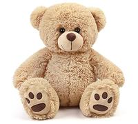 LotFancy 43cm Ours en Peluche Doudou Nounours Peluche Doux Mignon Jouet Cadeaux d'anniversaire Saint-Valentin pour Enfants Filles Garçons Petite Amie