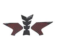 LOTFI Autocollant de Tampon de réservoir adapté for Yamaha Tracer 700 MT-07 MT07 2018 2019, Autocollant de Protection antidérapant, poignées de Genou à gaz, Autocollant latéral de Traction (Size : 20