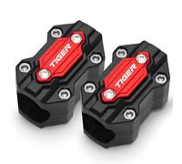 LOTFI Bloc de Protection moteur adapté for Triumph Tiger 800 900 GT PRO Rally Explorer 1200 1200 XCA 1050i 955i 800 XC, Protection de pare-chocs (Size : T two red)