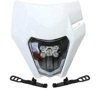 LOTFI Lampe frontale LED for motos, compatible avec KTM EXC EXCF SX SXF XC XCF XCW XCFW 530 450 350 300 250 150 125 (Size : A White)
