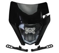 LOTFI Lampe frontale LED for motos, compatible avec KTM EXC EXCF SX SXF XC XCF XCW XCFW 530 450 350 300 250 150 125 (Size : A Black)