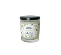 LOTHANTIQUE-Bougie en verre transparent Lothantique L’éditeur de parfums senteur Fleur de Menton - 160 g
