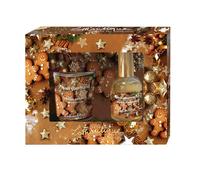 LOTHANTIQUE-Coffret cadeau parfumé Noël gourmand Senteur et Lumière - Bougie 75 g + vaporisateur 50 ml
