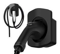 LOTHID Support Mural de Type 2 Support Mural pour EVSE IEC 62196-2 Plug - in Chargeur de Voiture électrique boîte de jonction de câble de Charge (Noir)