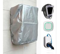 LOTHID Wallbox Housse de protection toit étanche contre intempéries pour station de charge voiture électrique (montage mural : 40 x 32 x 20'