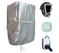 LOTHID Wallbox Toit de protection contre les intempéries pour station de charge de voiture électrique, housse de station de charge étanche à la poussière et à la pluie (montage mural : 40 x 32 x 20
