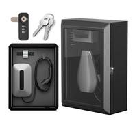 LOTHID Wallbox Weather Protection Coque de protection noire pour chargeurs, housse de protection universelle contre les intempéries avec IP65 (étanche à l'eau et à la poussière), convient pour les