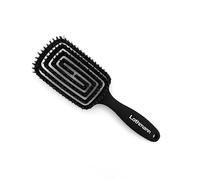 Lothmann Paris - Brosse Curve Flex Flexible - Démêlage en douceur sans casse tout type de cheveux