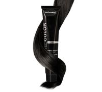 Lothmann Paris Coloration Cheveux Intense Natural avec Ammoniaque, Crème Colorante à l'Huile d'Argan, Permanent, 100ml (1.00 / 1N Noir Naturel - Black Moon, Avec révélateur 150ml)
