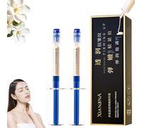 Lotion anti-rides au collagène micro-moléculaire, crème d'essence élastique au collagène polypeptidique, lotion raffermissante hydratante pour le visage, pour tous les types de peau,2pcs