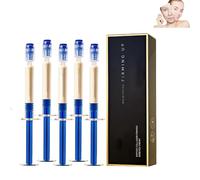 Lotion anti-rides au collagène micro-moléculaire, nouvelle crème élastique au collagène polypeptidique, huile sérum anti-rides pour les yeux, crème hydratante et raffermissante pour le visage (5PCS)