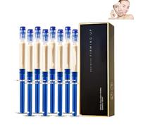 Lotion anti-rides au collagène micro-moléculaire, nouvelle crème élastique au collagène polypeptidique, huile sérum anti-rides pour les yeux, crème hydratante et raffermissante pour le visage (8PCS)