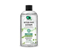 Lotion après cire à la menthe poivrée et à l'huile d'arbre à thé - Apaise et calme les irritations, prévient les poils incarnés et les bosses, combat les bactéries et prévient les infections, pour