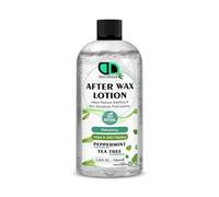 Lotion après cire à la menthe poivrée et à l'huile d'arbre à thé - Apaise et calme les irritations, prévient les poils et les bosses incarnés, combat les bactéries et prévient les infections, pour