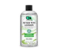 Lotion après cire à l'huile d'arbre à thé - Soin après-cire apaisant et hydratant pour une peau lisse, sans bosses, calme et apaise, hydrate et adoucit, prévient les poils incarnés, pour tous les