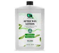 Lotion après cire à l'huile d'arbre à thé - Soin après-cire apaisant et hydratant pour une peau lisse, sans bosses, calme et apaise, hydrate et adoucit, prévient les poils incarnés, pour tous les