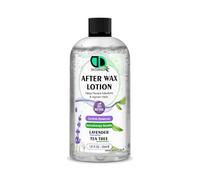 Lotion après cire à l'huile de lavande et d'arbre à thé - Apaise et calme la peau, hydrate et nourrit, prévient les poils incarnés et les bosses, accélère la guérison de la peau, sensation de