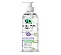 Lotion après cire à l'huile de lavande et d'arbre à thé - Apaise et calme la peau, hydrate et nourrit, prévient les poils incarnés, accélère la guérison de la peau, sensation de refroidissement pour