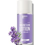 Lotion au magnésium à l'aloès, au karité, à la noix de coco - Alternative à la crème topique de magnésium - Lavande