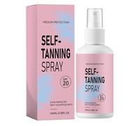 Lotion Autobronzante,100 g De Vaporisateur Liquide À Longue Durée Non Gras Et Portable | Spray Accélérateur de Bronzage - Pour Hommes et Femmes Intérieur Extérieur Piscine Bord de Mer et Mer Été