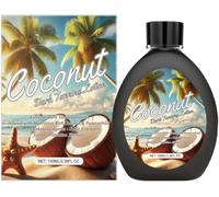 Lotion autobronzante à la noix de coco, pour cabines de bronzage, pour le bronzage en intérieur et en extérieur, sans danger pour le visage, le corps et les tatouages, à l'huile de noix de coco