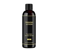 Lotion autobronzante, accélérateur de bronzage sans soleil, lotion pour le corps éclat naturel avec finition uniforme sans traces, formule hydratante légère, application pour un teint lisse et radieux