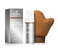 Lotion Autobronzante Corps 120ml - Self Tan Express Bronzing, Hydratant Autobronzant à la Glycérine pour un Bronzage Santé (Foncé)